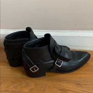 Black boots